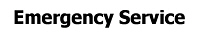 Emergency Service